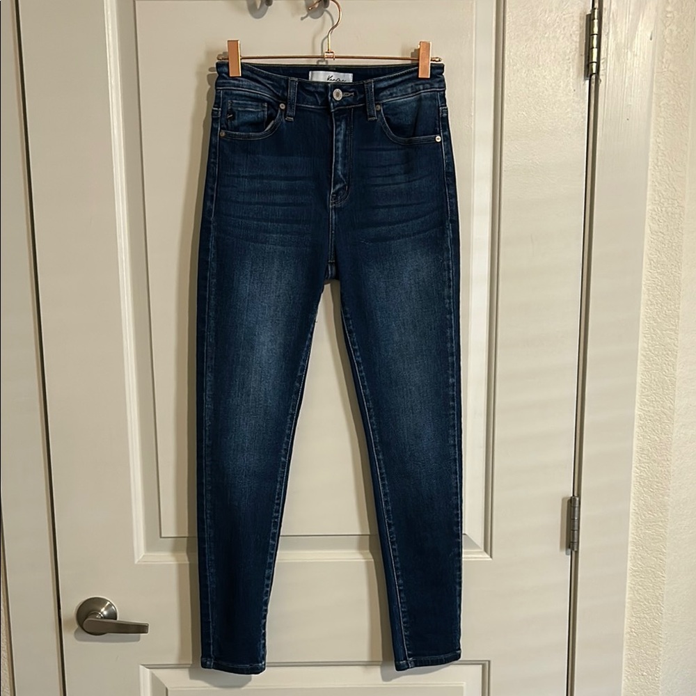 NWOT RanCan Dark Blue High Rise Skinny Jeans